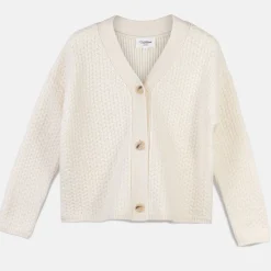 Cardigan Med Struktur Overdeler|Loungewear