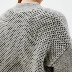 Online Heavy-knit Cardigan Overdeler|Gensere