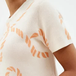 Hot Kortermet Genser T-Skjorter|Loungewear