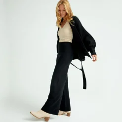 Outlet Oversized Cardigan Merinoull Overdeler|Sommerull