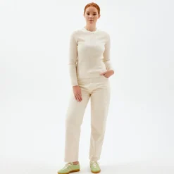 Sale ​Ribbestrikket Ullgenser Overdeler|Sommerull