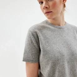 Clearance T-skjorte I Ull Overdeler|Sommerull