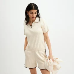 Discount T-skjorte Med Krage T-Skjorter|Loungewear