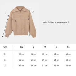 Outlet Turtleneck Zip Janka Polliani X Overdeler|Gensere