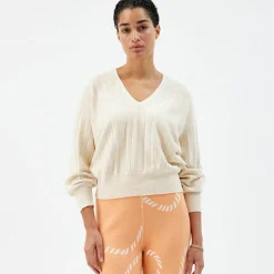 Online Vendbar Genser Med V-hals Gensere|Loungewear