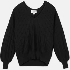 New Vendbar Genser Med V-hals Gensere|Loungewear